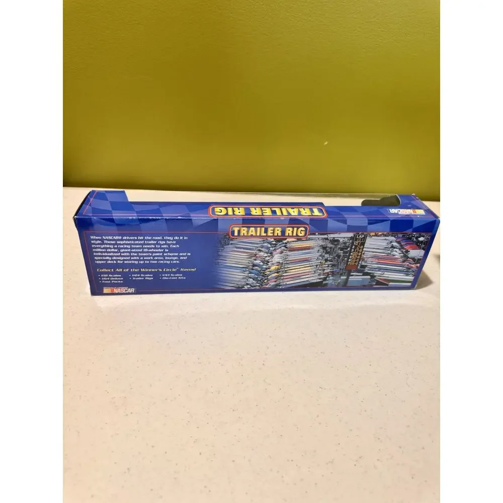 Vtg Nascar Winners Circle Jeff Gordon #24 Dupont Trailer Rig Die-Cast 1:64 Flame